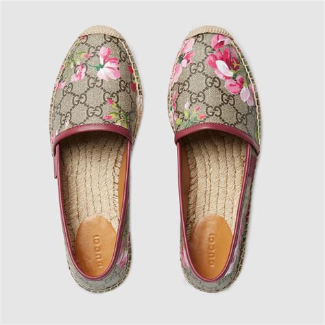 gucci blooms espadrille|gucci espadrilles women outfit.